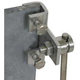 372229 Dehn Anschlussklemme Niro 3-18mm / Rd 6-10mm Produktbild front M