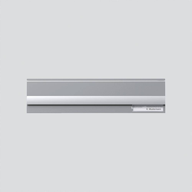 034143 Siedle BE 611-4/1-0 SM Brief-Einwurfklappe Silber-Metallic Produktbild front M