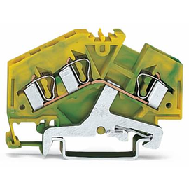 281-637 WAGO PE-KLEMME 3-LEITER 4 QMM F. TS 35 Produktbild