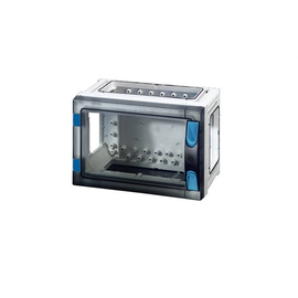 11967000 Hensel FP 0140 Leergehäuse Gr.1 216x126x136mm ENYSTAR transp.Tür+Wänden Produktbild front M