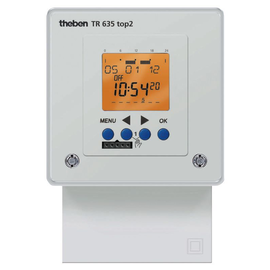 6350100 THEBEN Digitale Zeitschaltuhr TR 635 top2 Produktbild front M