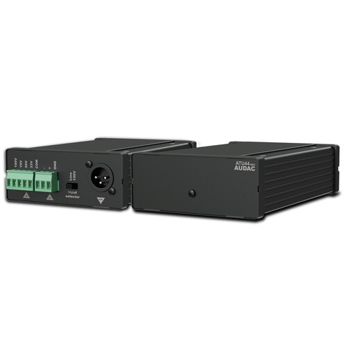 ATU44 Audac Übertrager 100V - Linesignal Produktbild Front View L