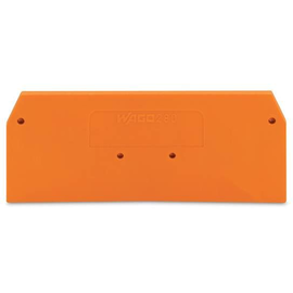 280-326 WAGO 3-L-FV-Abschlussplatte orange Produktbild