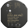 542400 GIRA Funk Schalt Tastaktor Mini 1f pot.frei Gira eNet Produktbild