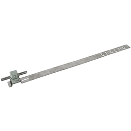 204169 DEHN Dachleitungshalter UNIsnap NIRO/K-grau H 16mm Rd 8mm m. geprägt. Produktbild front M