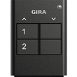 535210 GIRA Funk Handsender 2fach Gira eNet Anthrazit Produktbild