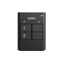 535210 GIRA Funk Handsender 2fach Gira eNet Anthrazit Produktbild