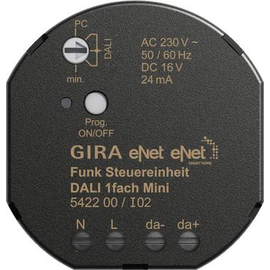 542200 GIRA Funk Steuereinheit Mini DALI Gira eNet Produktbild