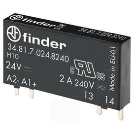 34.81.7.024.8240 Finder Printrelais 5mm 24VDC Produktbild front M