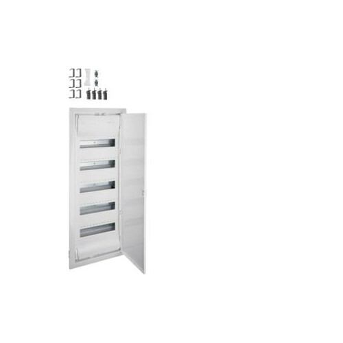 VH60AT HAGER Hohlwand Verteiler  Volta 5-reihig 5x12Ple 880x348x94,5mm Produktbild Front View L