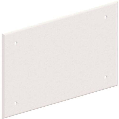 9916.02 Kaiser Schraubdeckel 270x200x5mm (passend zu 9916/9916.21) Produktbild Front View L
