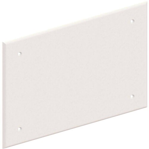 9916.02 Kaiser Schraubdeckel 270x200x5mm (passend zu 9916/9916.21) Produktbild Front View L