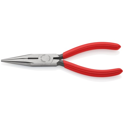 2501160 Knipex Flachrundzange m Schneide Produktbild