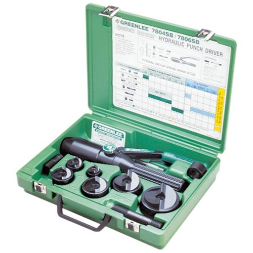 50356119SET GREENLEE 7804ESB Hydraulik- stanze Produktbild Front View L