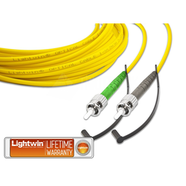 LSP-09 ST-ST 1.0 Lightwin Simplex Singlemode Patchkabel 9/125µm ST-ST 1m Produktbild front M