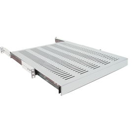 SHELF PO 400 Wirewin 19Zoll Fachboden ausziehbar Tiefe 400mm grau Produktbild