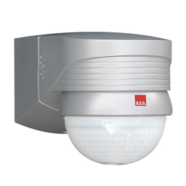 91048 BEG LC-Plus Bewegungsmelder 280° Erfassungsbereich, Edelstahloptik Produktbild front M