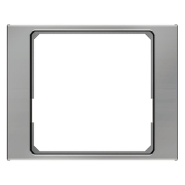 11087104 BERKER K.5 Zwischenring für 50x50mm Einsätze, Edelstahl lackiert Produktbild front M