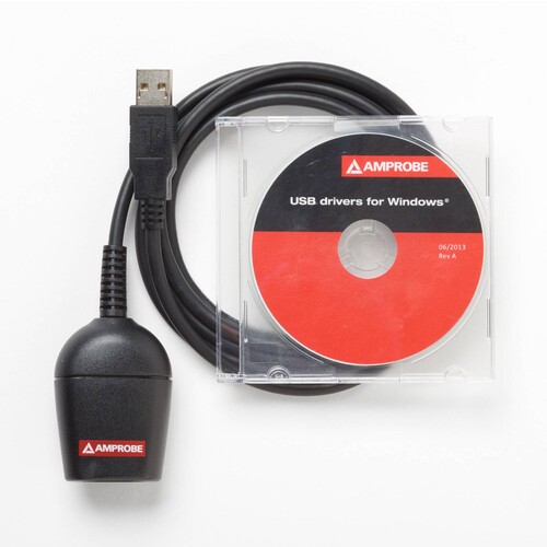 4372676 AMPROBE Downloadkabel TL-USB USB Downloadkabel für ProInstall Serie Produktbild Front View L