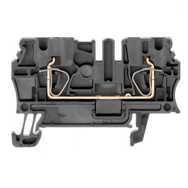 1683330000 WEIDMÜLLER ZDU 2.5 SW Durchgangs-Reihenklemme Produktbild front M