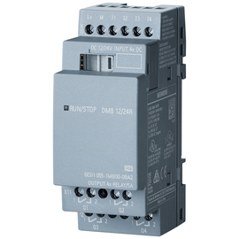 6ED1055-1MB00-0BA2 SIEMENS LOGO! DM8 12/24R ERW-Modul SV/E/A 12,24V/12V/24V/R Produktbild