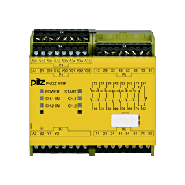 777086 Pilz Sicherheitsrelais PNOZ X11P 230-240VAC 24VDC 7n/o 1n/c 2so Produktbild