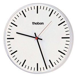 T5009211 THEBEN KNX Wanduhr OSIRIA 230SR -EIB Feinstrichziffern, Plexiglasgehäuse Produktbild