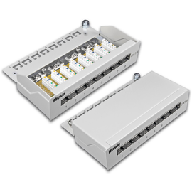 DVP-TRIO-K6 8 Wirewin Desktoppanel AP Panel 8-Port Cat6 Produktbild front M