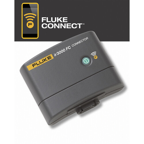 4460436 FLUKE Connector IR3000FC Fluke 189,287,289,789 Produktbild Front View L