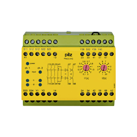 774013 Pilz Not-Aus-Schaltgerät PNOZ 2VQ 24VDC 3n/o 1n/c 2n/ot Produktbild