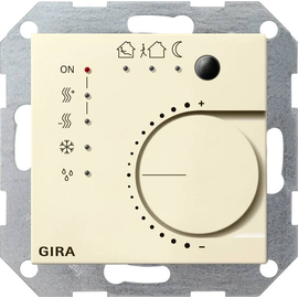 210001 GIRA KNX Stetigregler System 55 Cremeweiß Produktbild