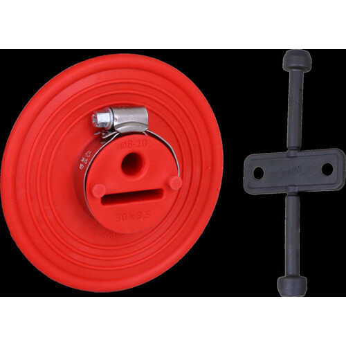 478597 DEHN Dichtmanschette mit Druckwasserprüfung bis 1 bar für Rd 10mm Produktbild