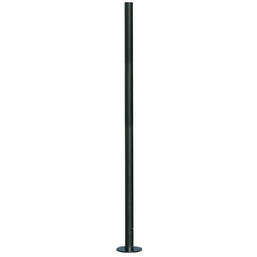 81985/200S Leuchtwurm mondo Mast 2000mm Zopf60 schwarz Produktbild Front View L