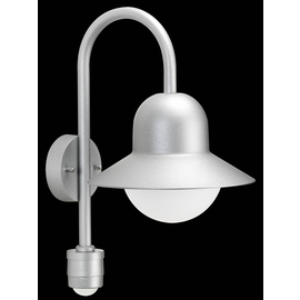 690661 Albert Aluminiumgussleuchte 1xA60 75W E27 schwarz Produktbild front M