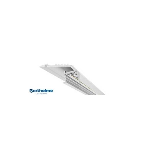 62397352 Barthelme Treppenstufenprofil Scala Downlight 54x25mm, 2m Produktbild Front View L