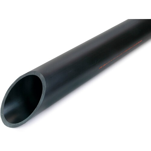 0002125 Dietzel KSX 50/6/4" PVC-freies Kabelschutzrohr schwarz Produktbild Front View L