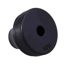 92000912 E-Term Kabeltülle iso 20 Rutaseal EPDM schwarz RAL9005 Produktbild front M