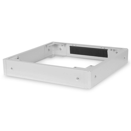 DN-19-PLINTH-6/6-1 DIGITUS 19" Sockel B600 x T600 x H100 RAL7035 Produktbild front M