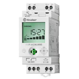 11.91.8.230.0000 Finder Dämmerungsschalt mit Schaltuhr Produktbild front M