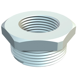 2030802 Obo 107 R PG29 21 PA Reduktion PG29 PG21 Polyamid lichtgrau 7035 Produktbild front M