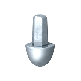 3041255 Obo 1819 25 Erderspitze für OMEX Erder 25mm Temperguss tauchfeuerverzin Produktbild front M