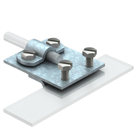 5317401 Obo 271 8 10 Falzklemme 8/10mm Stahl tauchfeuerverzinkt Produktbild front M