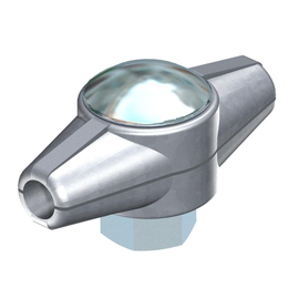 5329078 Obo 239 Verbinder 8mm Zinkdruckguss galvanisch verzinkt Produktbild front M