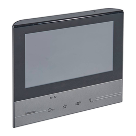 344613 Bticino Classe 300 V13E Video Hausstation AP 7" LCD-Touchscreen SW Produktbild