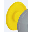 1299-01 KAISER Betondosen Rückteil, gelb für Schalterdose Produktbild