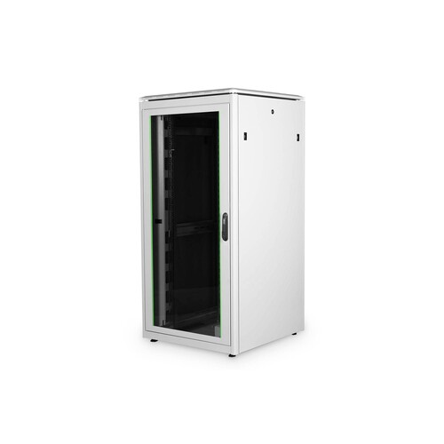 DN-19-32U-8/8-1 DIGITUS 19" Schrank 3 Glastür, H1600 x B800 x T800mm, RAL7035 Produktbild