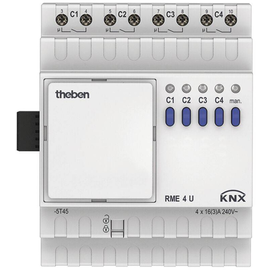 T4930228 THEBEN KNX MIX 2 Schaltaktorerweiterung 4fach 16A REG Produktbild