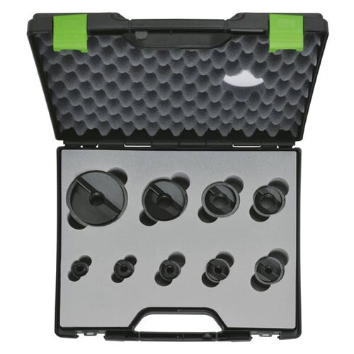 50328034SET Greenlee Blechlocher Satz PG 9/11/13/16/21/29/36/48 Produktbild Front View L
