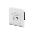 DN-9007-S-1 Digitus CAT6A Datendose AP 2xRJ45 STP reinweiß Produktbild