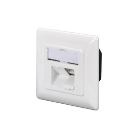 DN-9007-S-1 Digitus CAT6A Datendose AP 2xRJ45 STP reinweiß Produktbild